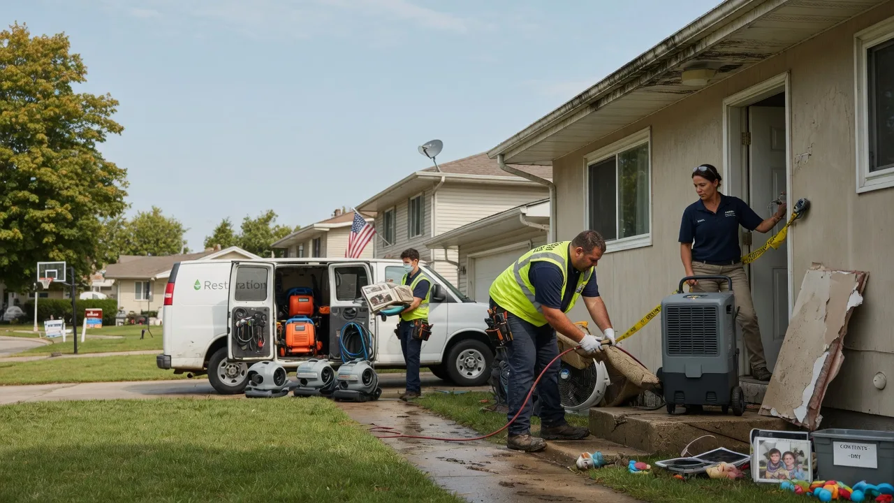 Water Damage Restoration in Farmersville, CA near me